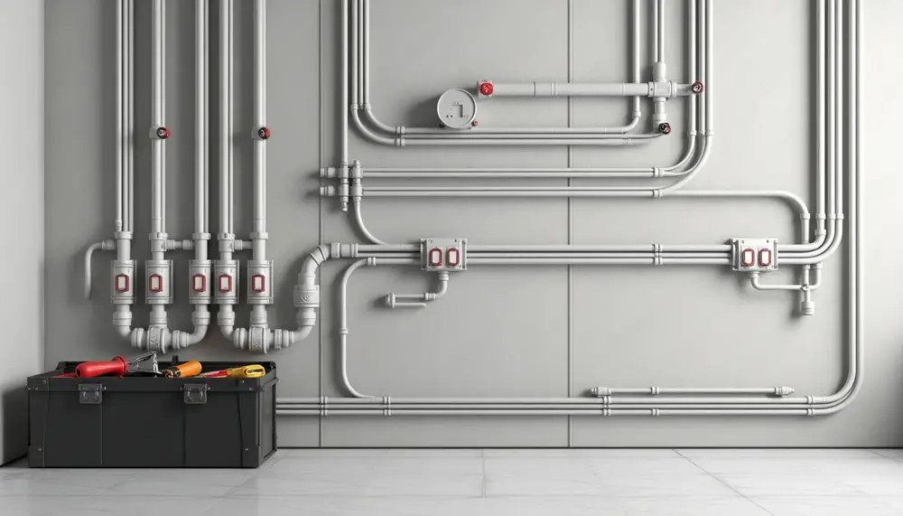 Elektroinstallation mit Rohren: Alles, was Sie wissen müssen