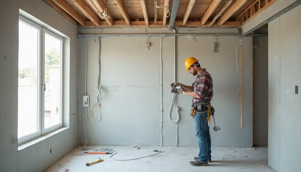 Elektroinstallation Rohbau: So läuft die Planung reibungslos ab