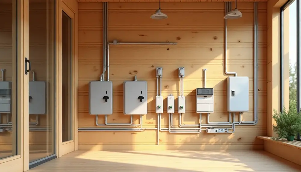 Nachhaltig und sicher: Elektroinstallation in Massivholzgebäuden