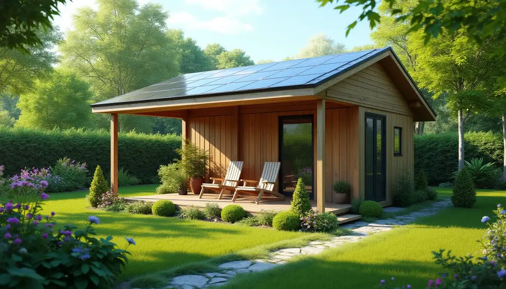 Photovoltaik Gartenhaus: Nachhaltige Energie für Ihre Gartenoase